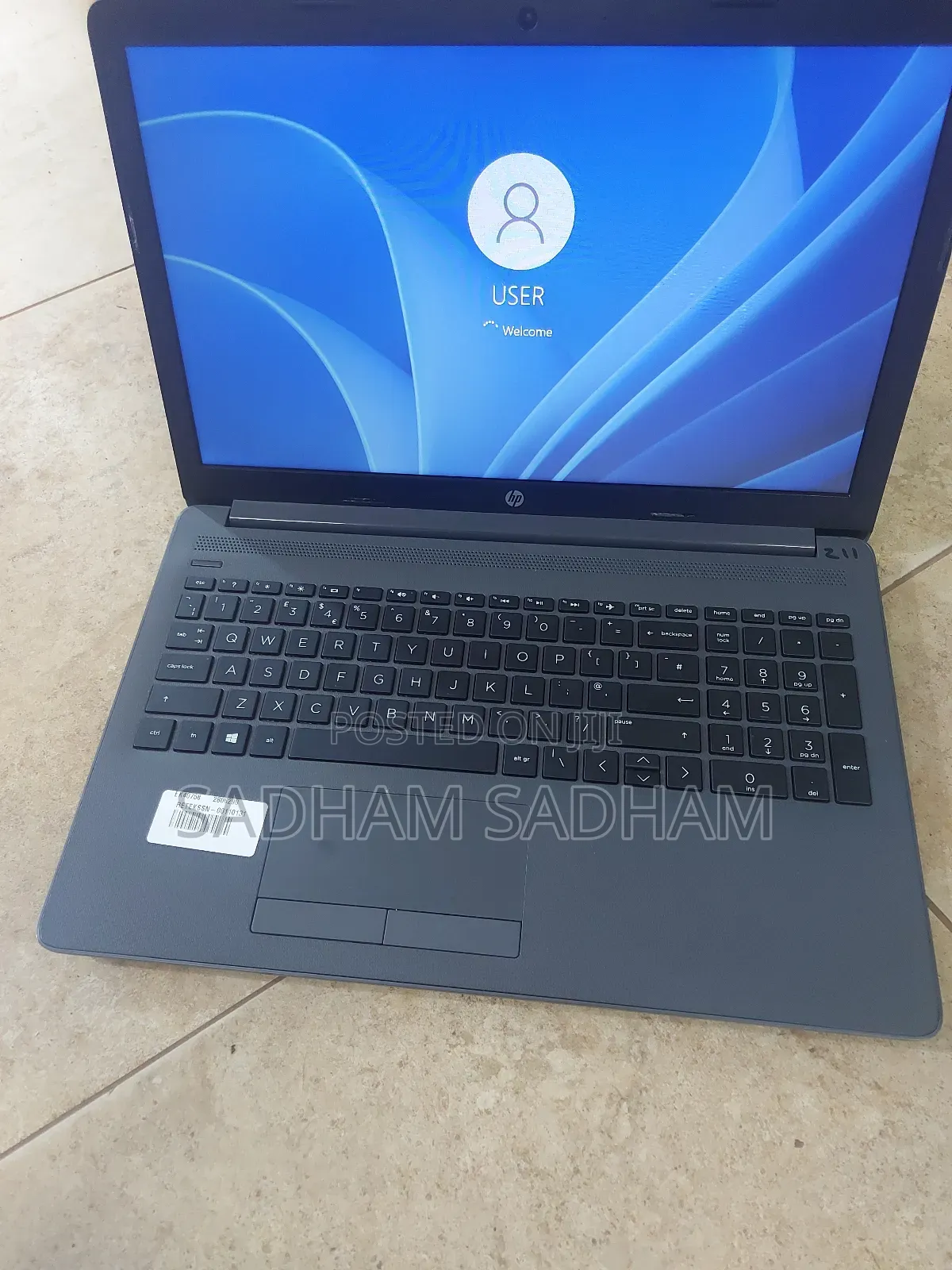 Laptop HP 250 G7 4GB Intel Celeron SSD 128GB