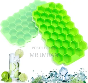 37-Compartment Honeycomb Ice Cube Tray