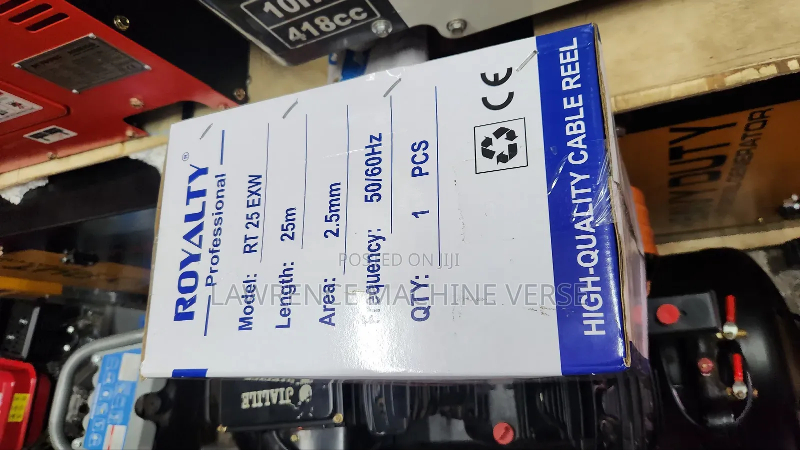 Electrical Cable Reel 25m 2.5mm