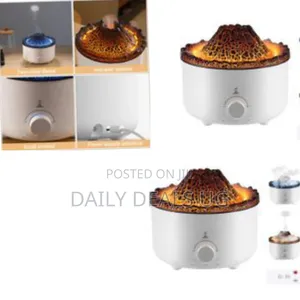 560ml Volcano Aromatherapy Air Humidifier and Essential Oil Diffuser
