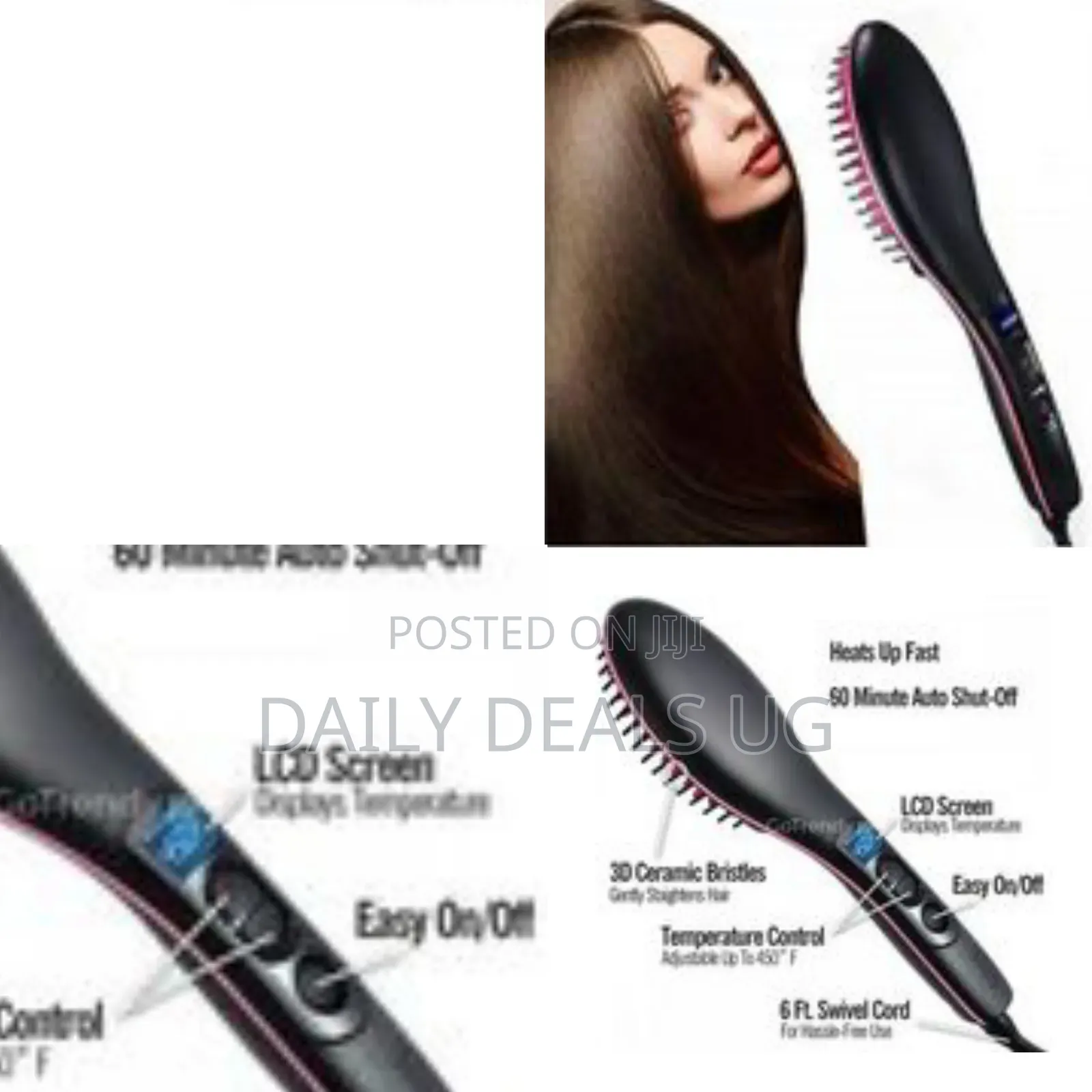 Simply Straight Ceramic Hair Straightening Brush
