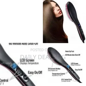 Simply Straight Ceramic Hair Straightening Brush