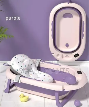 Foldable Baby Bath Tub With Intelligent Temperature Sensor