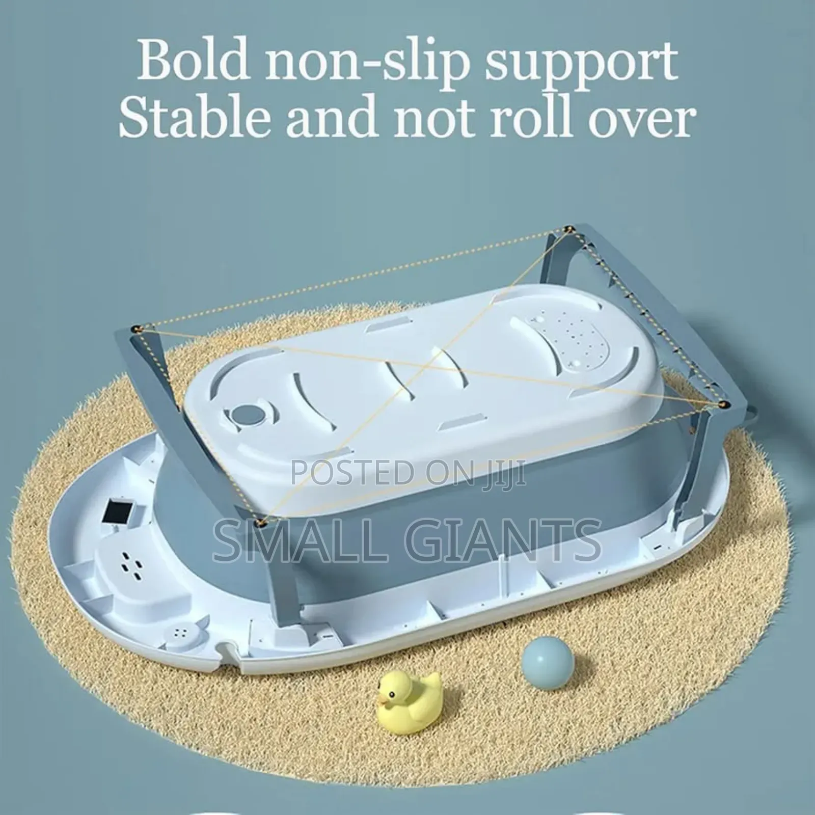 Foldable Baby Bath Tub With Intelligent Temperature Sensor
