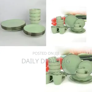 16-Piece Color Glazed Stoneware Dinner Set