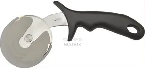 Professional Stainless Steel Pizza Cutter With Ergonomic Grip
