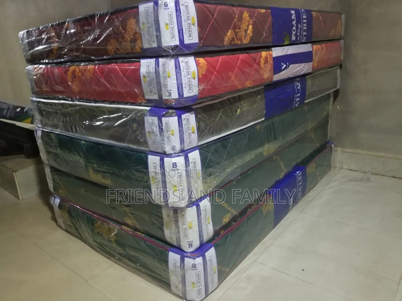 High Density Royal Foam 6*5*6. Inches