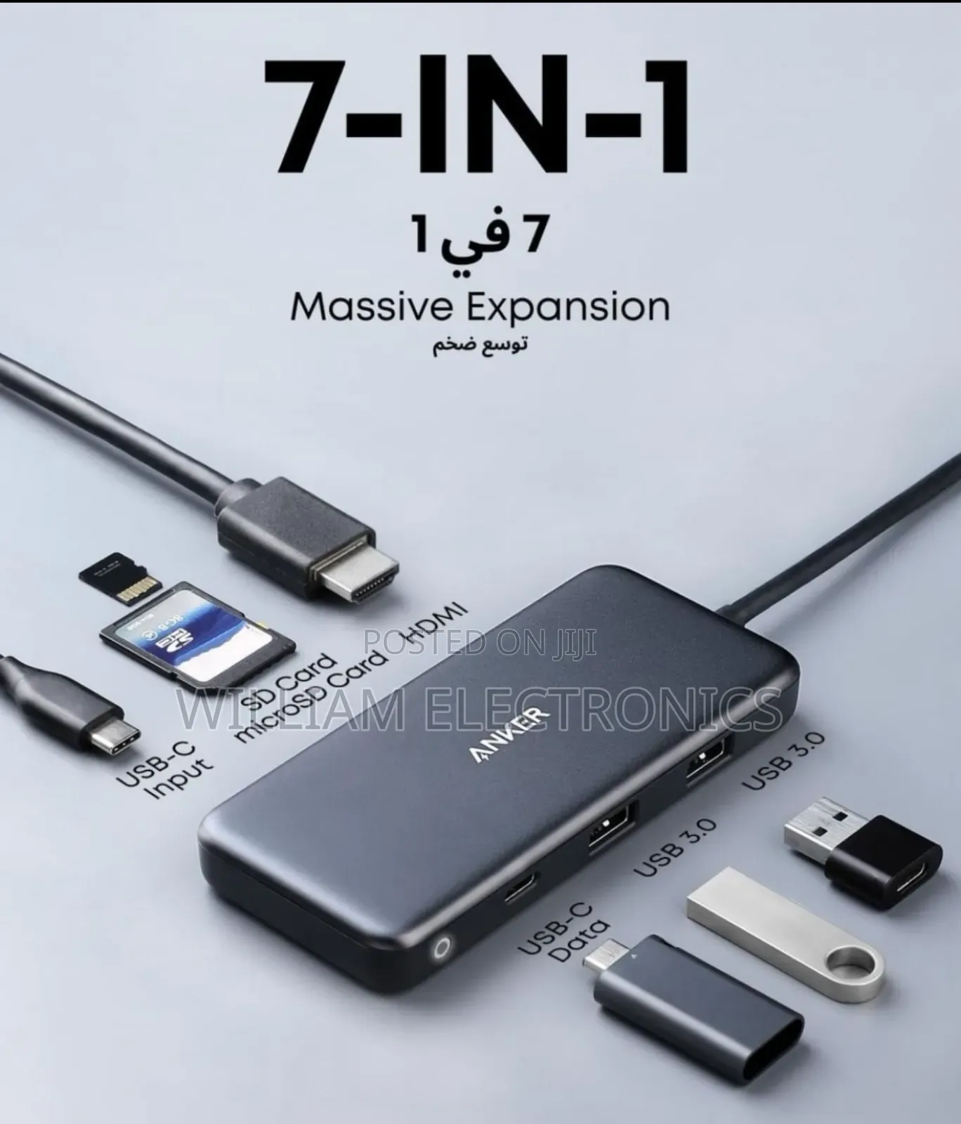Anker 7in1 Usb C Hub