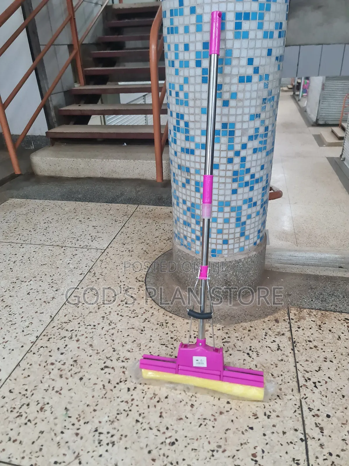 Expandable Cleaning Squeeze Mop With Adjustable Telescopic Handle