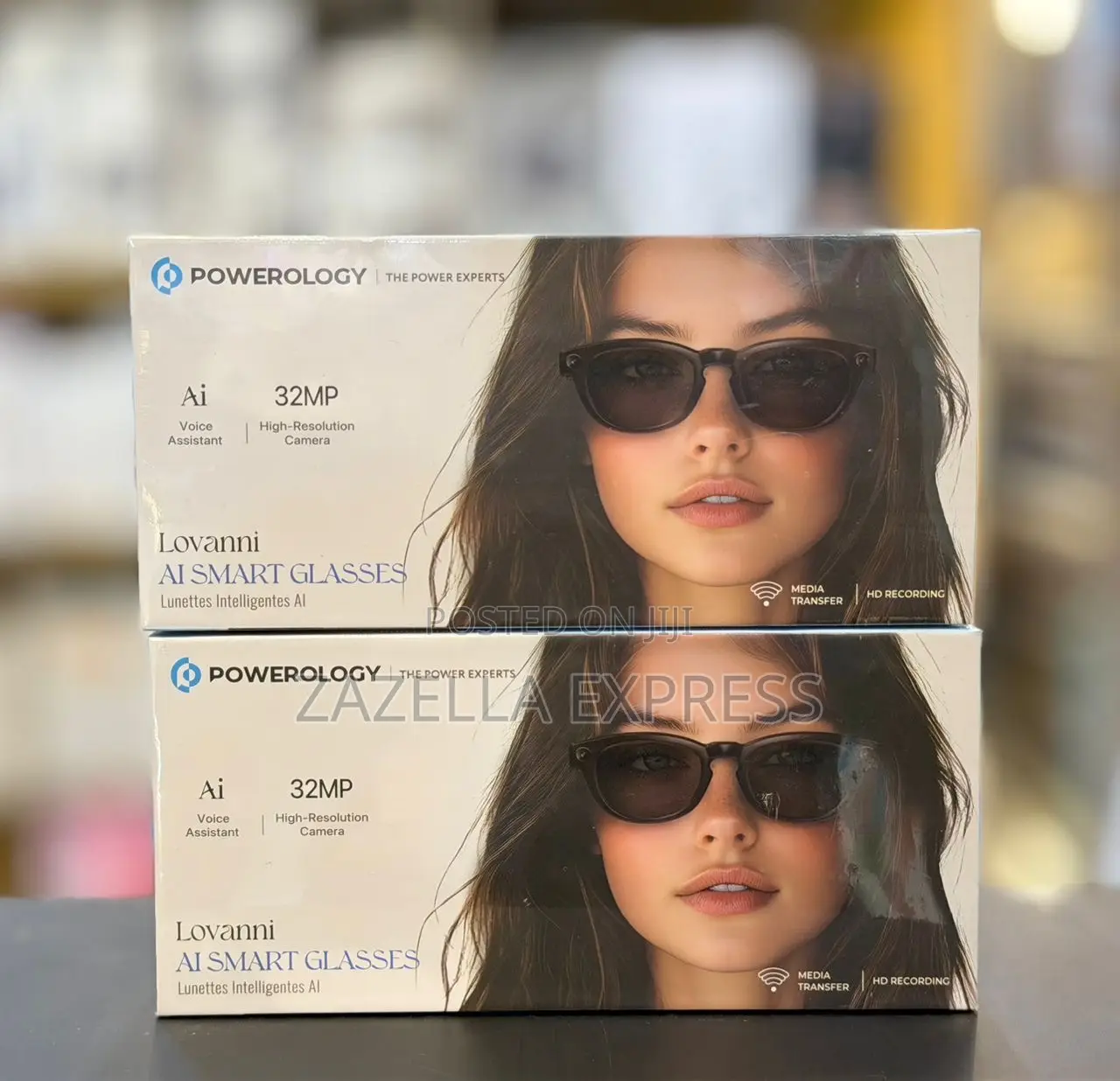 Powerology Lovanni Ai Smart Camera Glasses