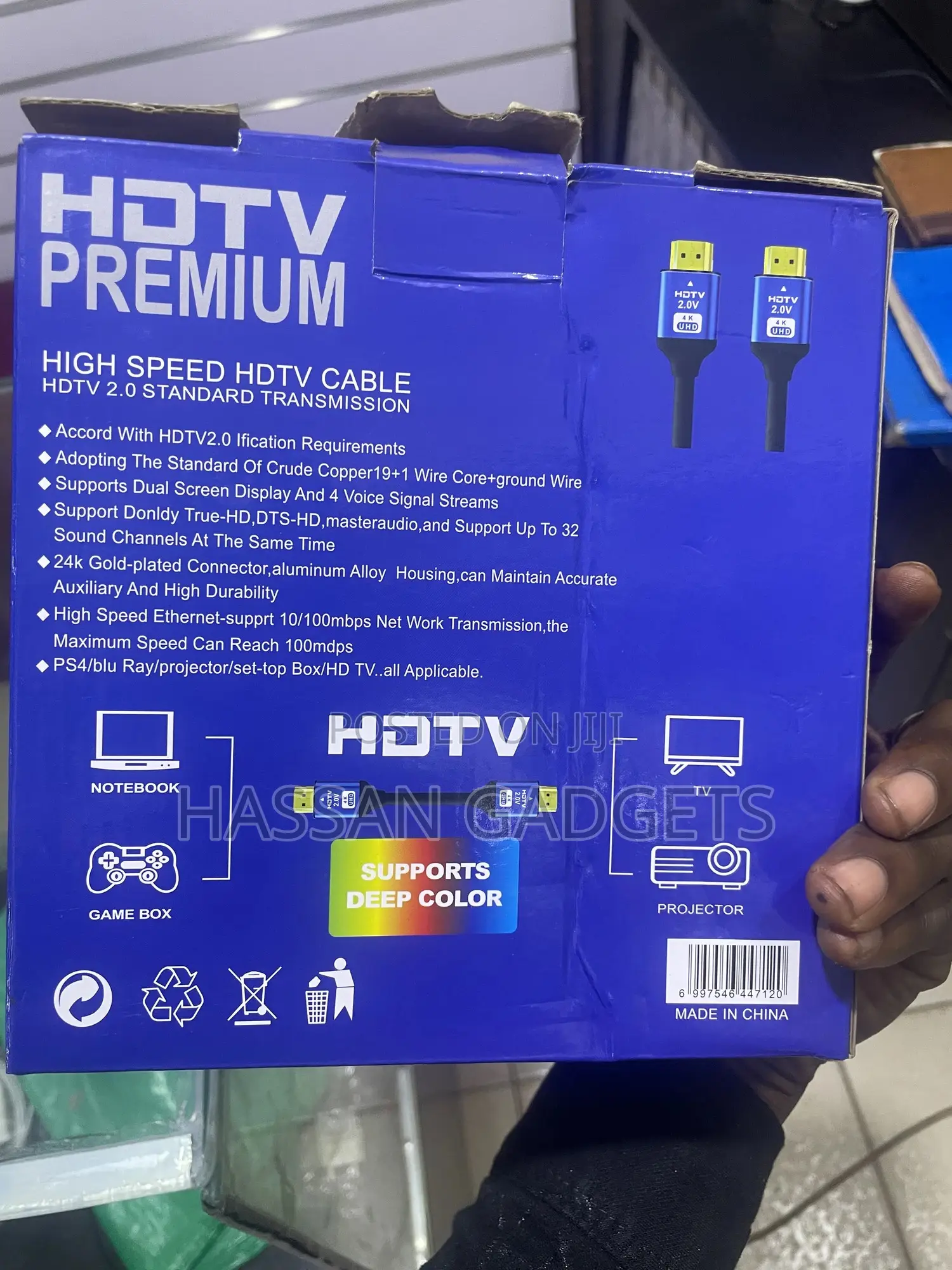 Hdmi Cable 5 Meter High Speed Premium Original