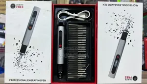 Rechargeable Engraving Pen With 30 Bits