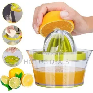 4 In1 Multi-functional Orange Lemon Squeezer Citrus Juicer-green.