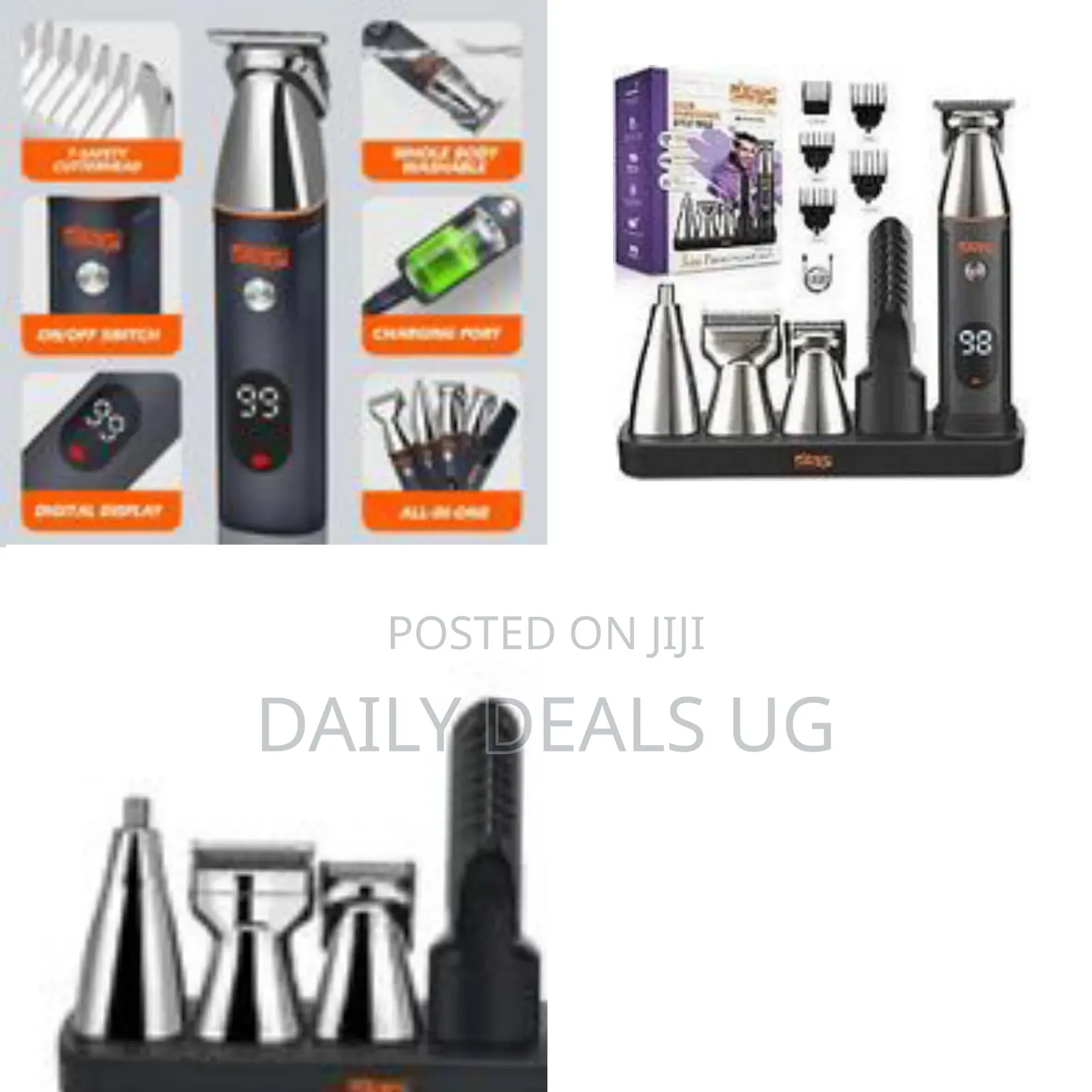 90642 5-in-1 Rechargeable Ipx6 Grooming Set