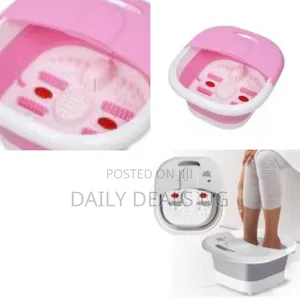 Foldable Foot Spa Bath Massager for Relax and Soothe Feet