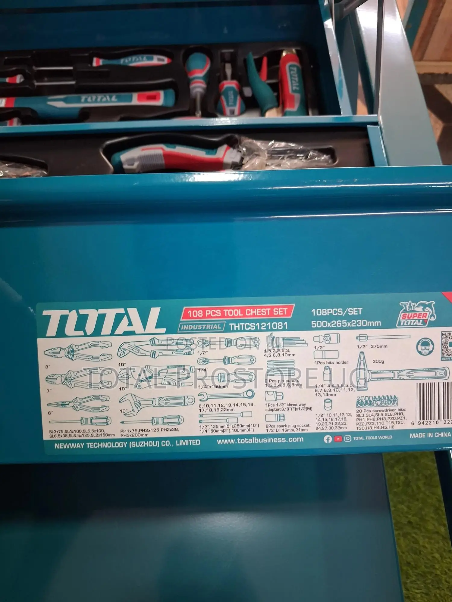 108pcs Tool Chest Set.