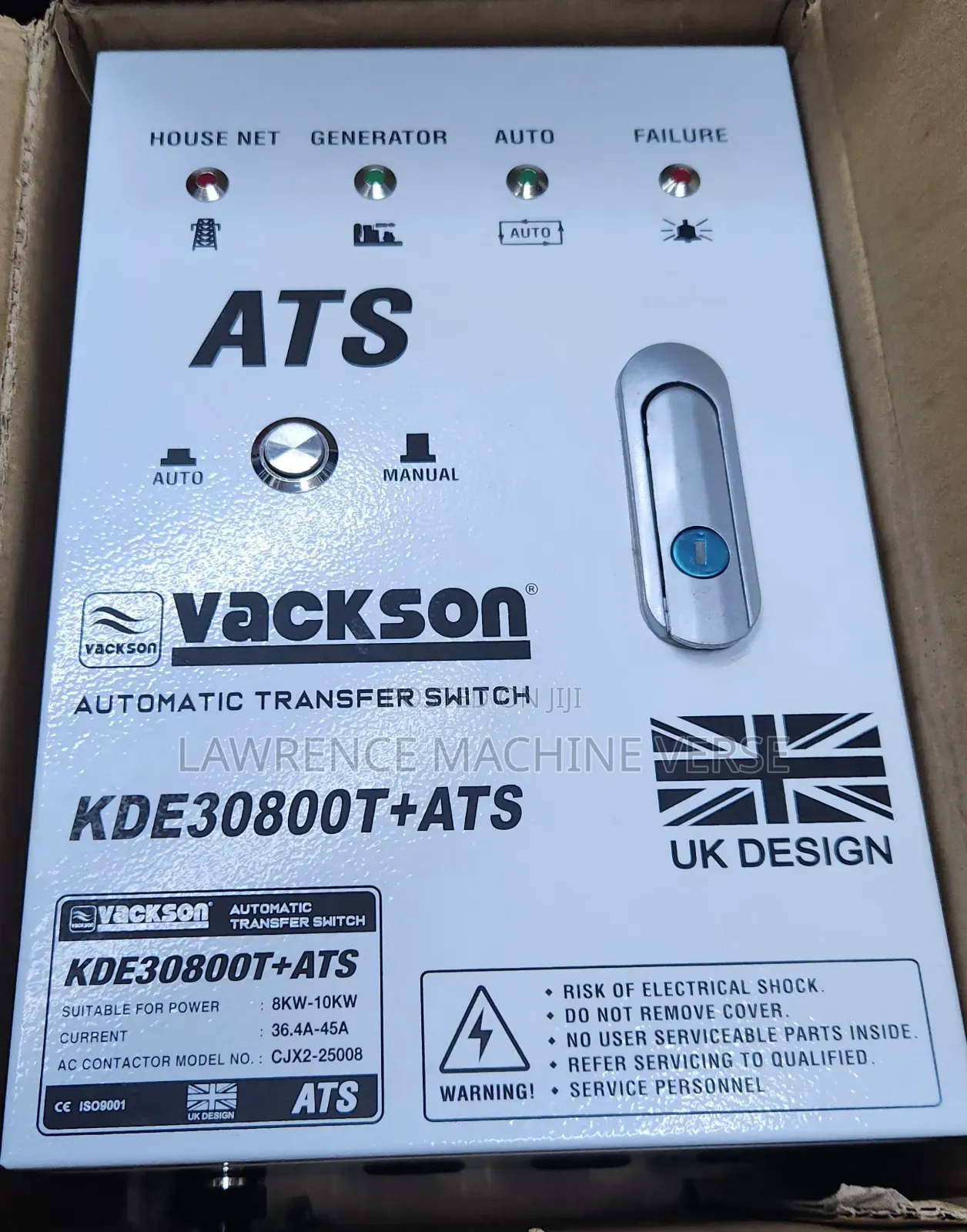 Ats Generator 8kw Up 10kw Uk Made