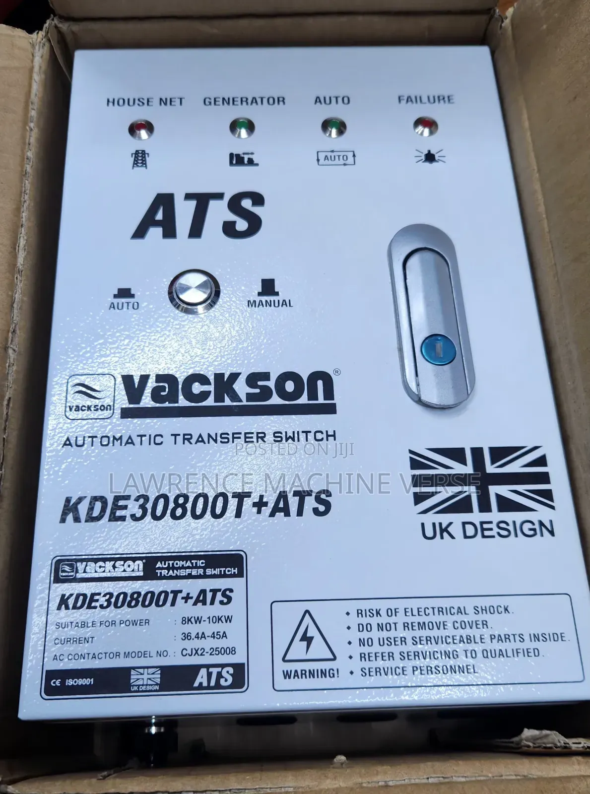 Ats Generator 8kw Up 10kw Uk Made