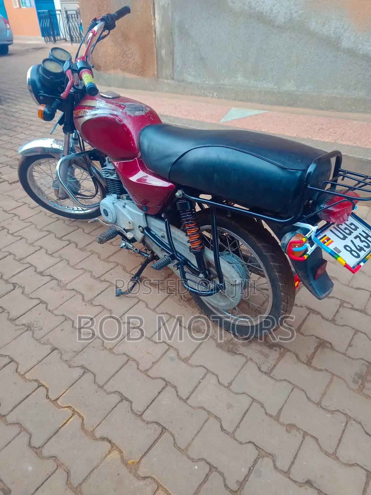 Bajaj Boxer 2024 Red