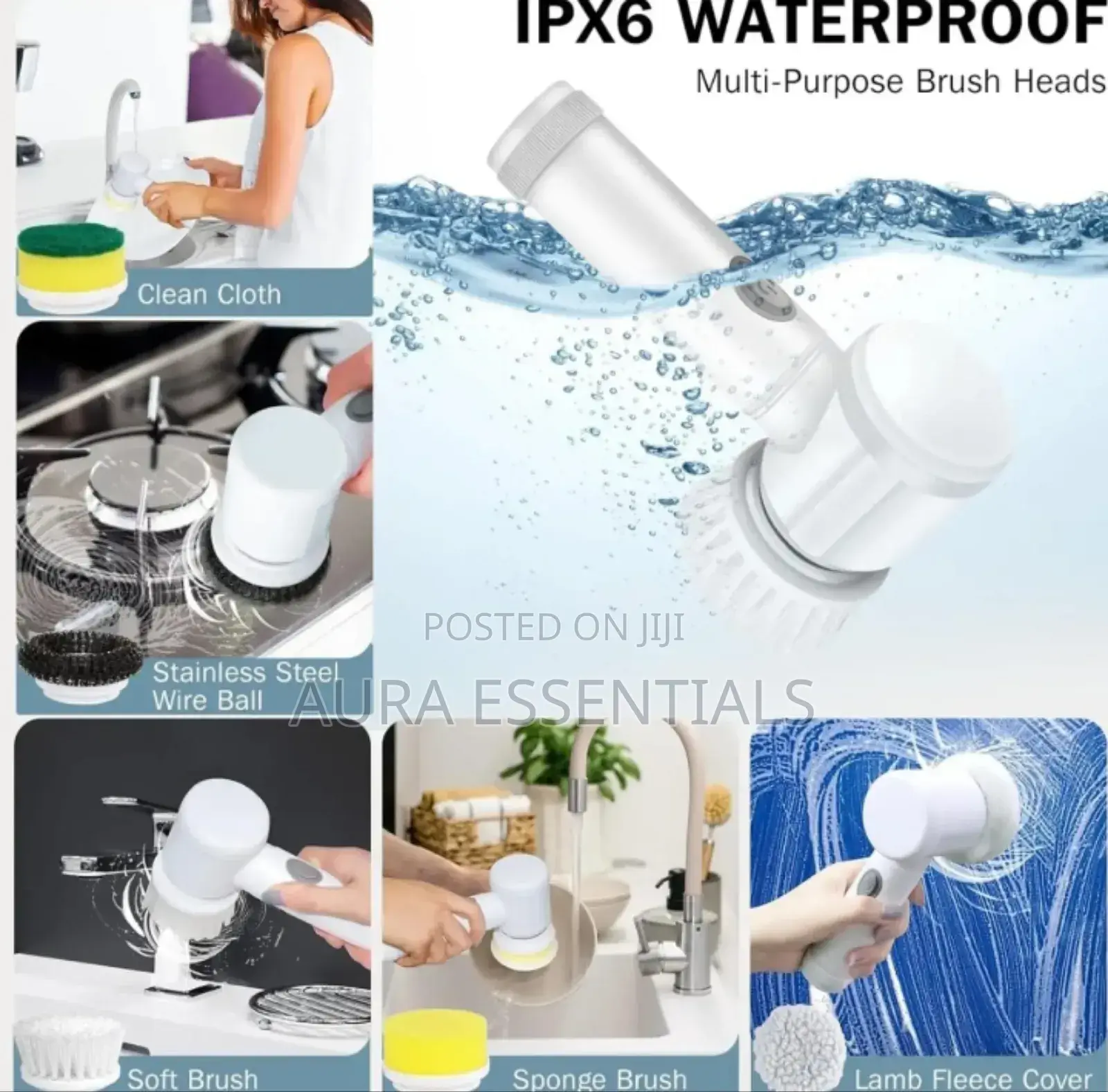 4in1 Multifunctional Kitchen Cleaning Brush