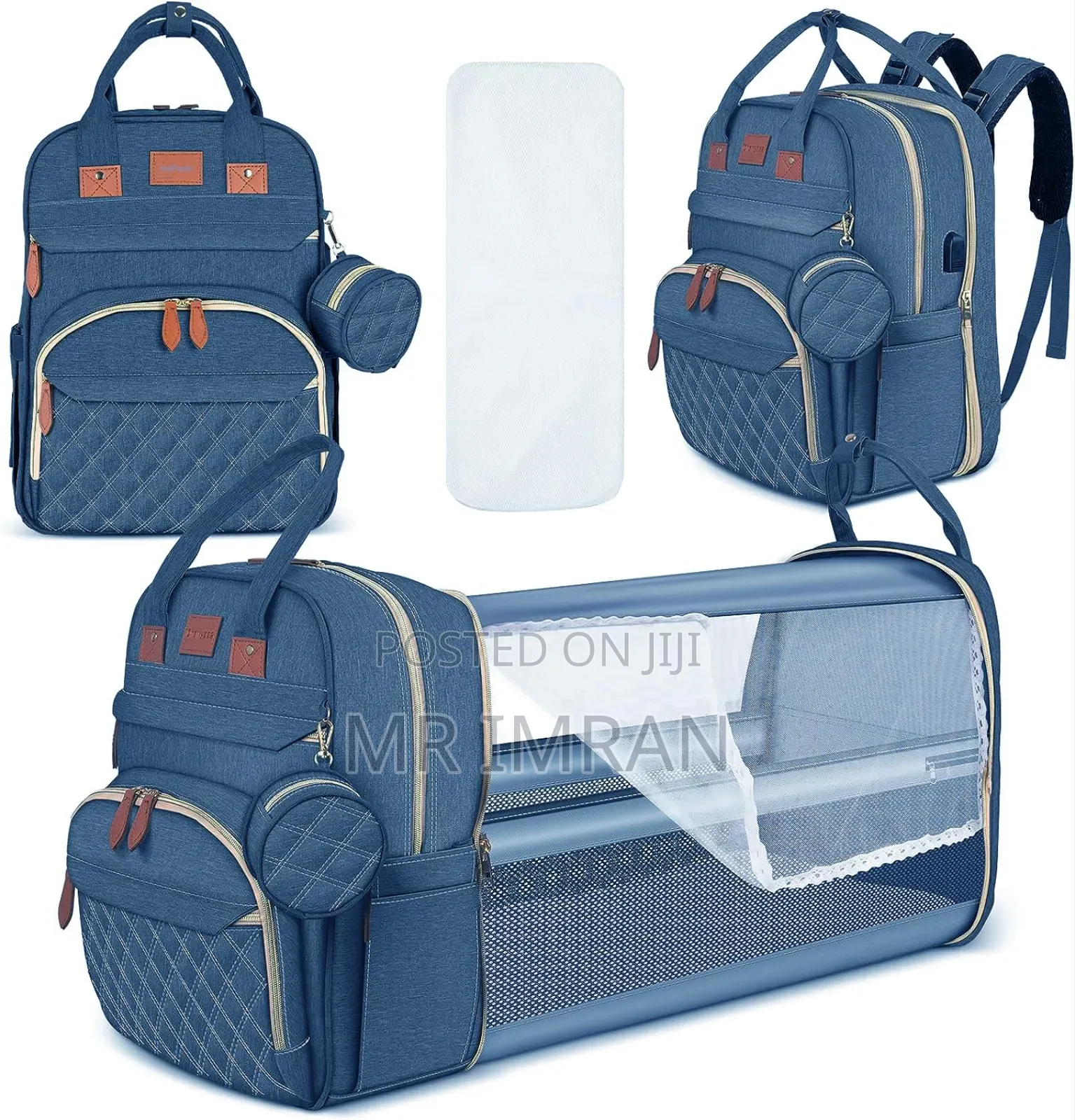 Versatile Diaper Bag Backpack