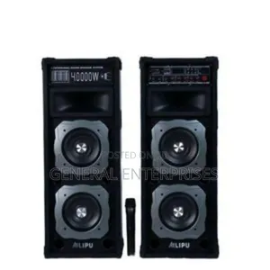 Pair of Ailipu Kl-9036ad Professional Sound Speaker Systems.
