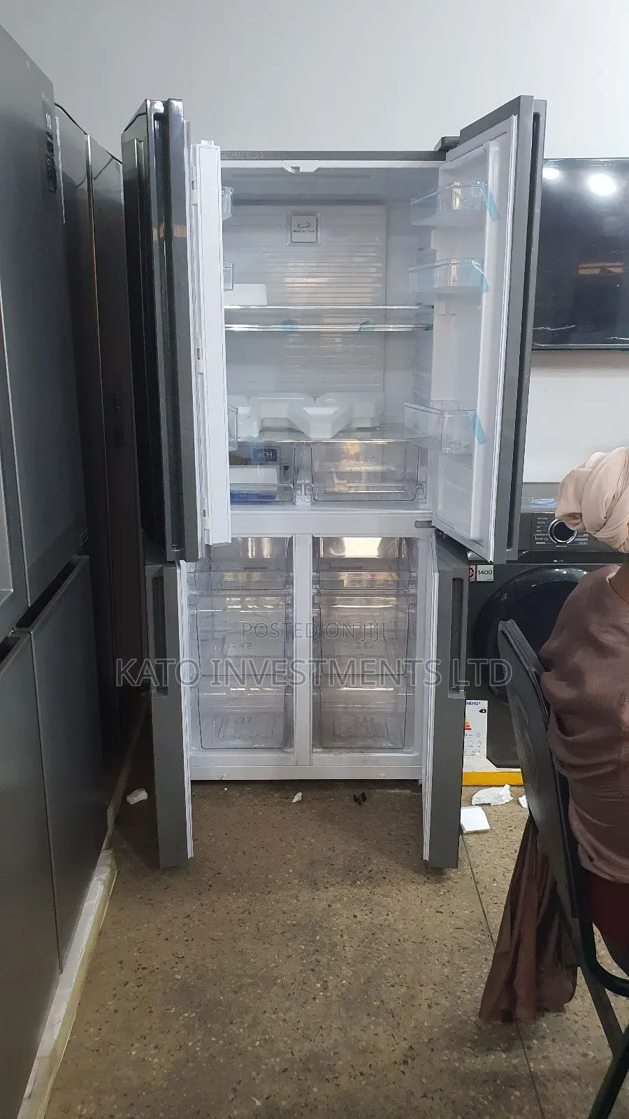 Adh Fridge With Dispenser 558litrs 4 Doors Fridge With Dispenser
