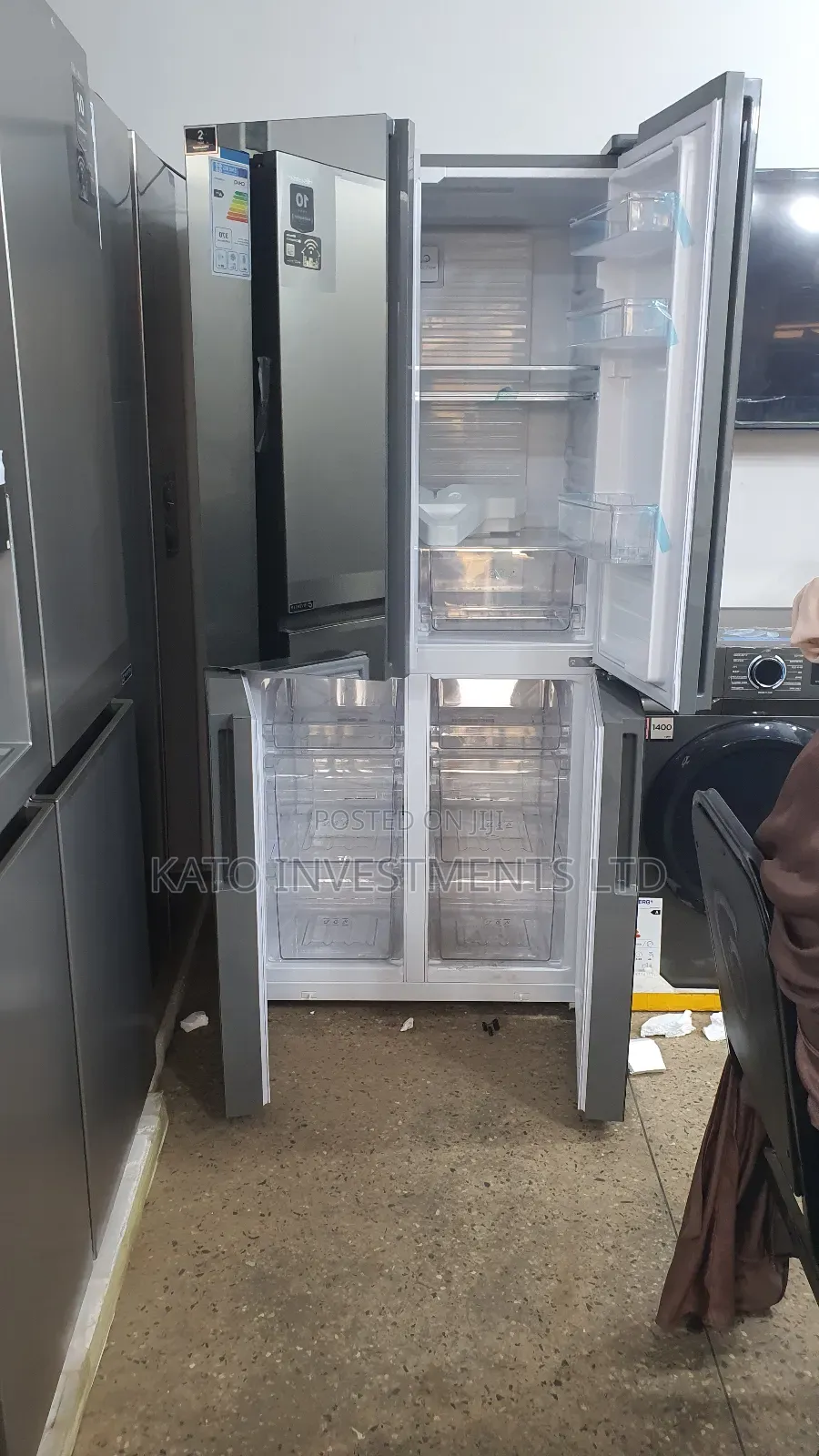 Adh Fridge With Dispenser 558litrs 4 Doors Fridge With Dispenser