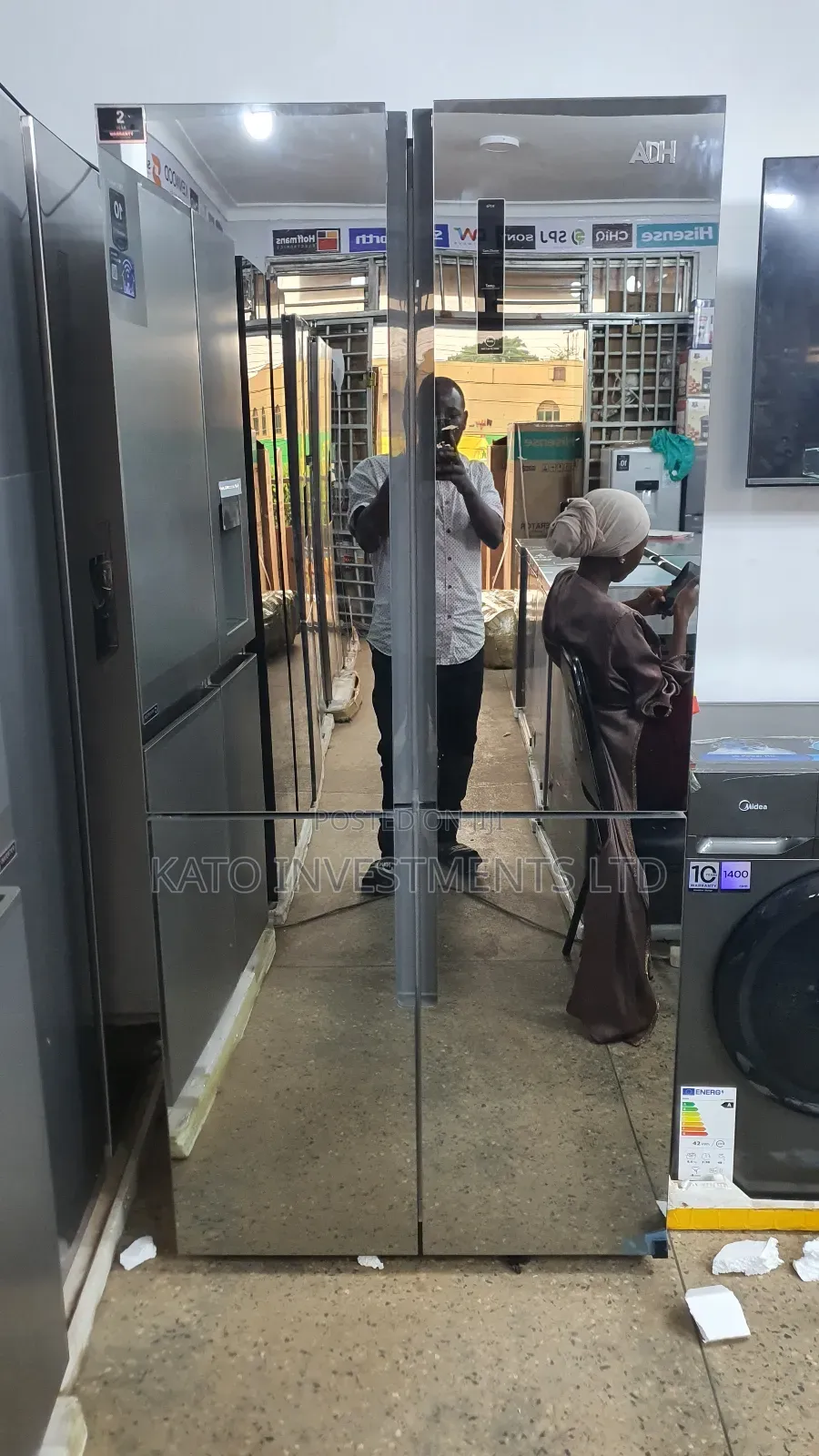 Adh Fridge With Dispenser 558litrs 4 Doors Fridge With Dispenser