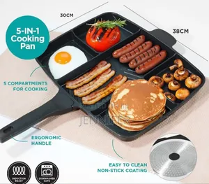 5 Compartment Breakfast Frying Pan
