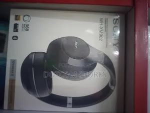 Sony Wh-Xm902 Wireless Noise-Canceling Headphones.