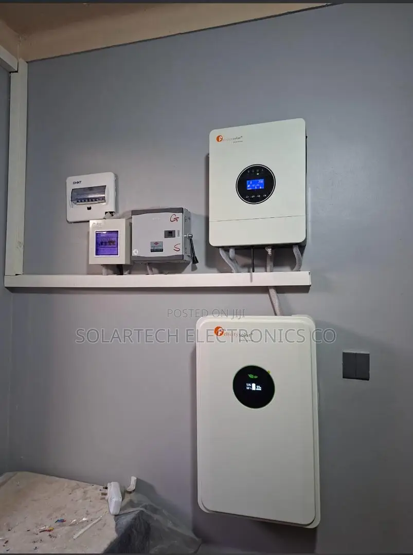 Smart Solar Energy System With 10kwh Lifepo4 Battery