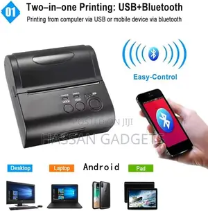 Bluetooth Portable Thermal Receipt Printer