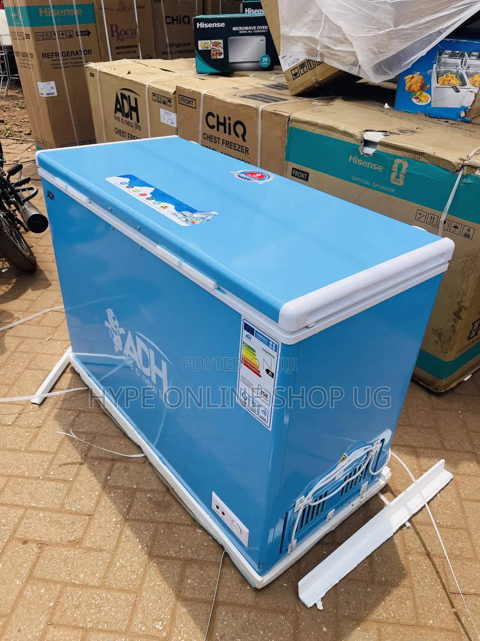350l All Colours Adh Chest Deep Freezer