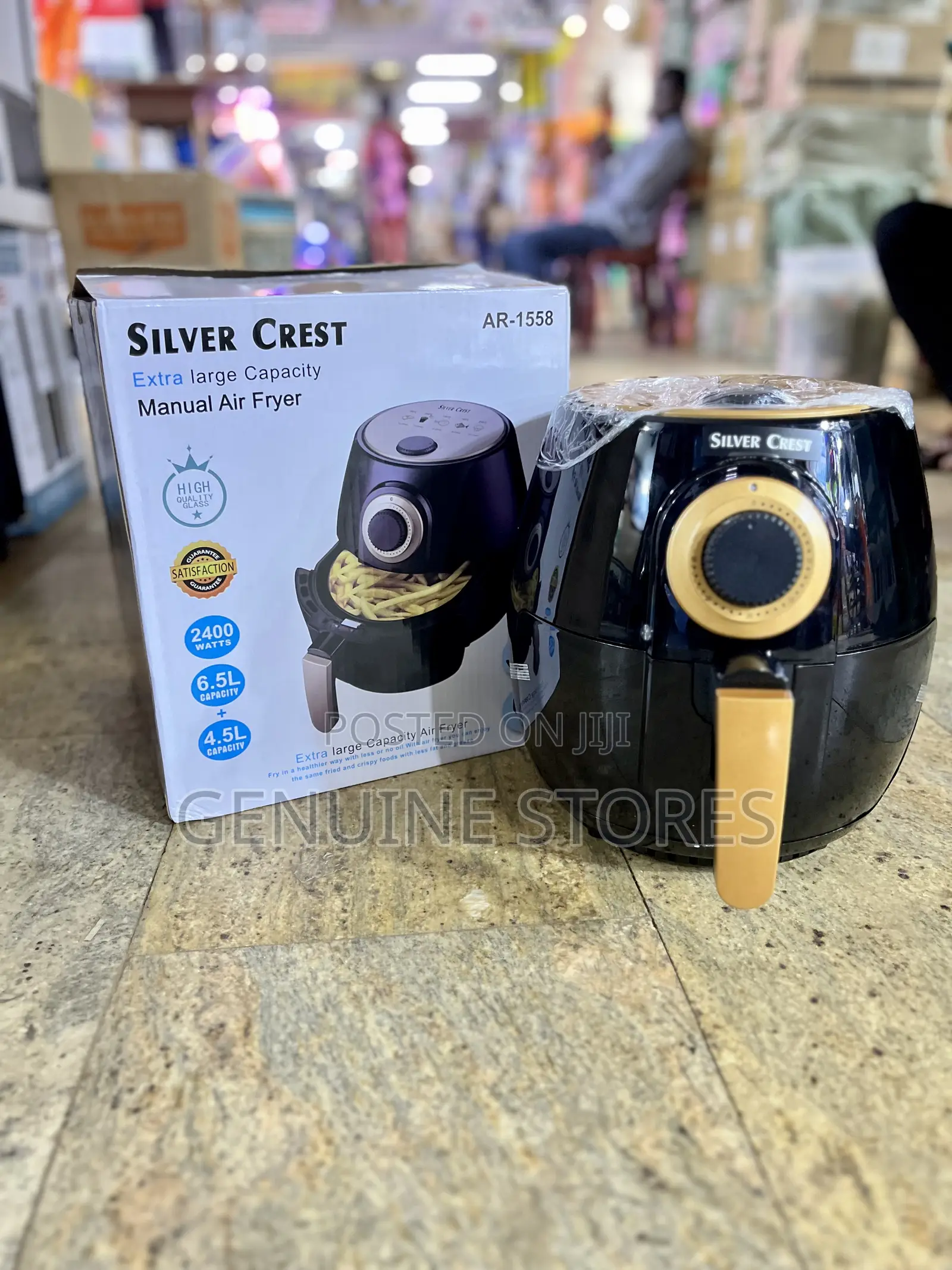 Silver Crest Air Fryer of 6.5litres.