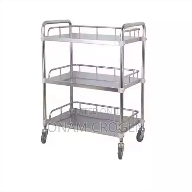 Instrument Trolley (3 Shelves)
