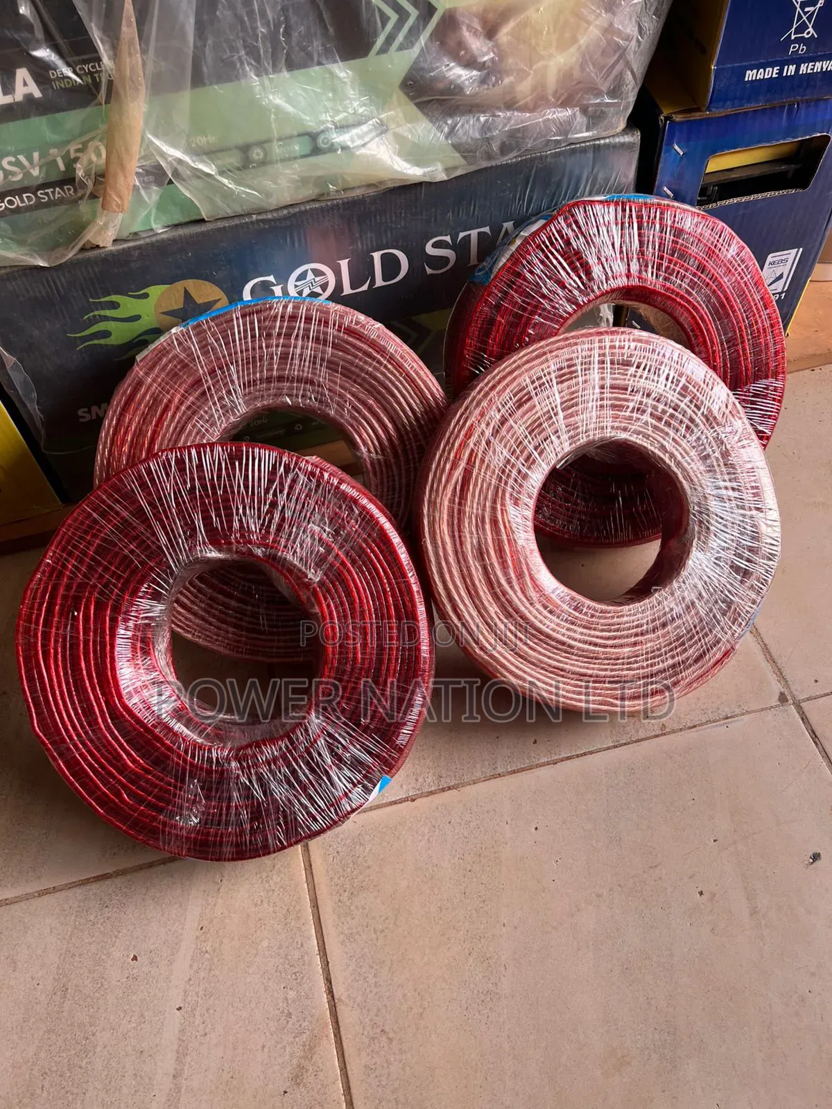 Speaker Cable (Red 1000size Model)