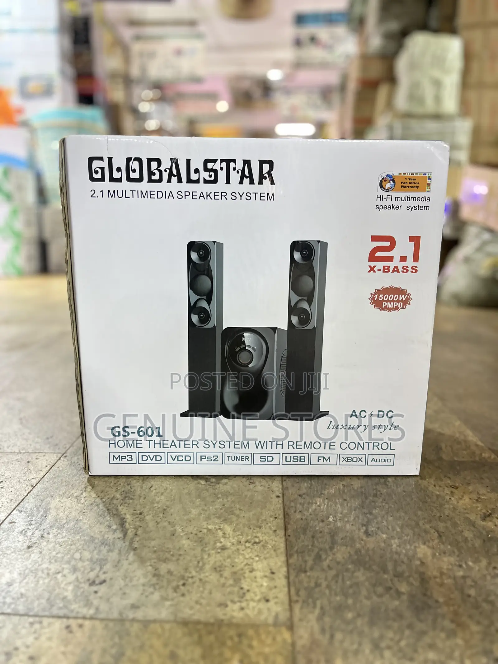 Home Theatre System With Remote Control