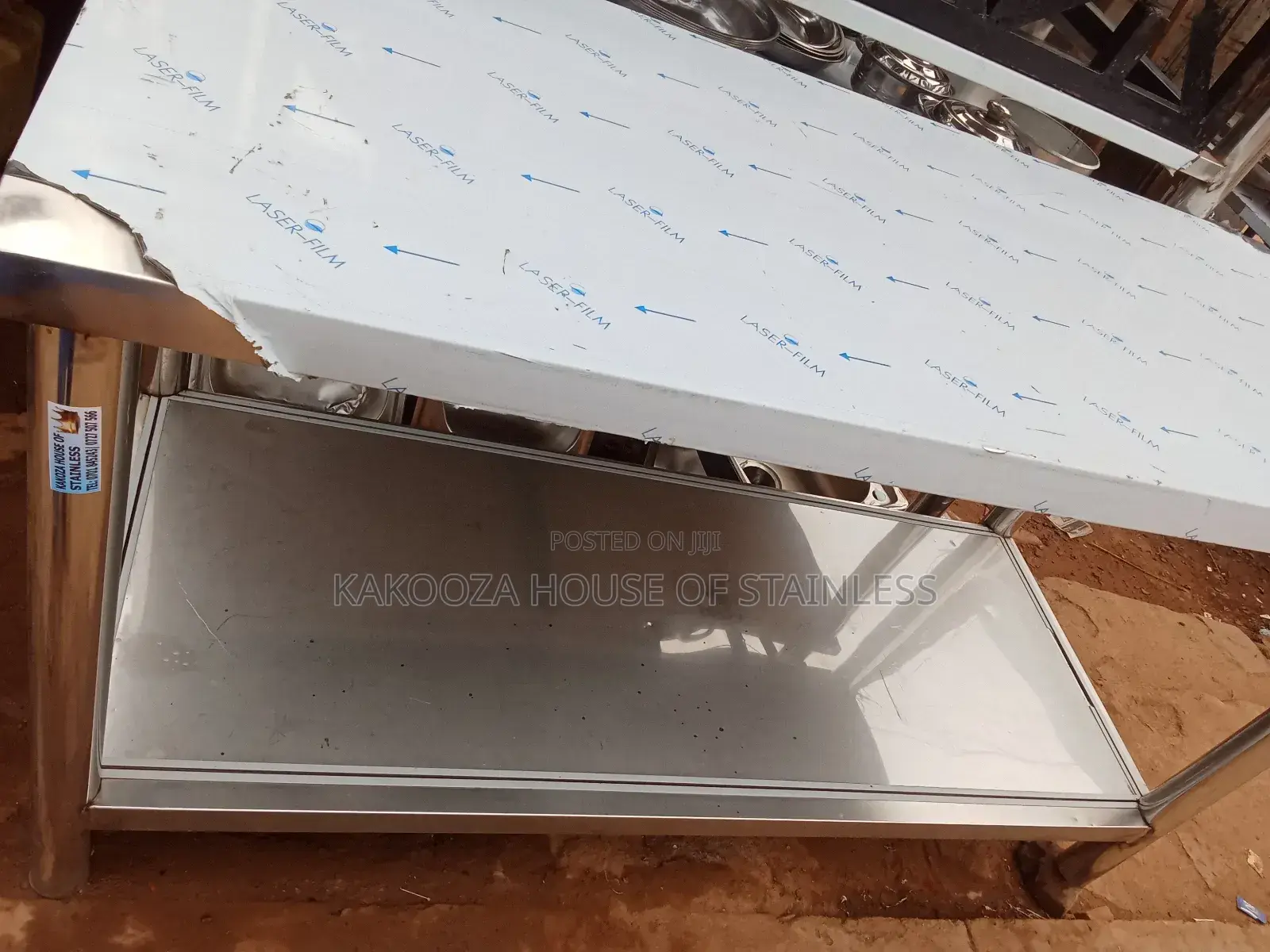 Five Fit Working Table Stainless Steel