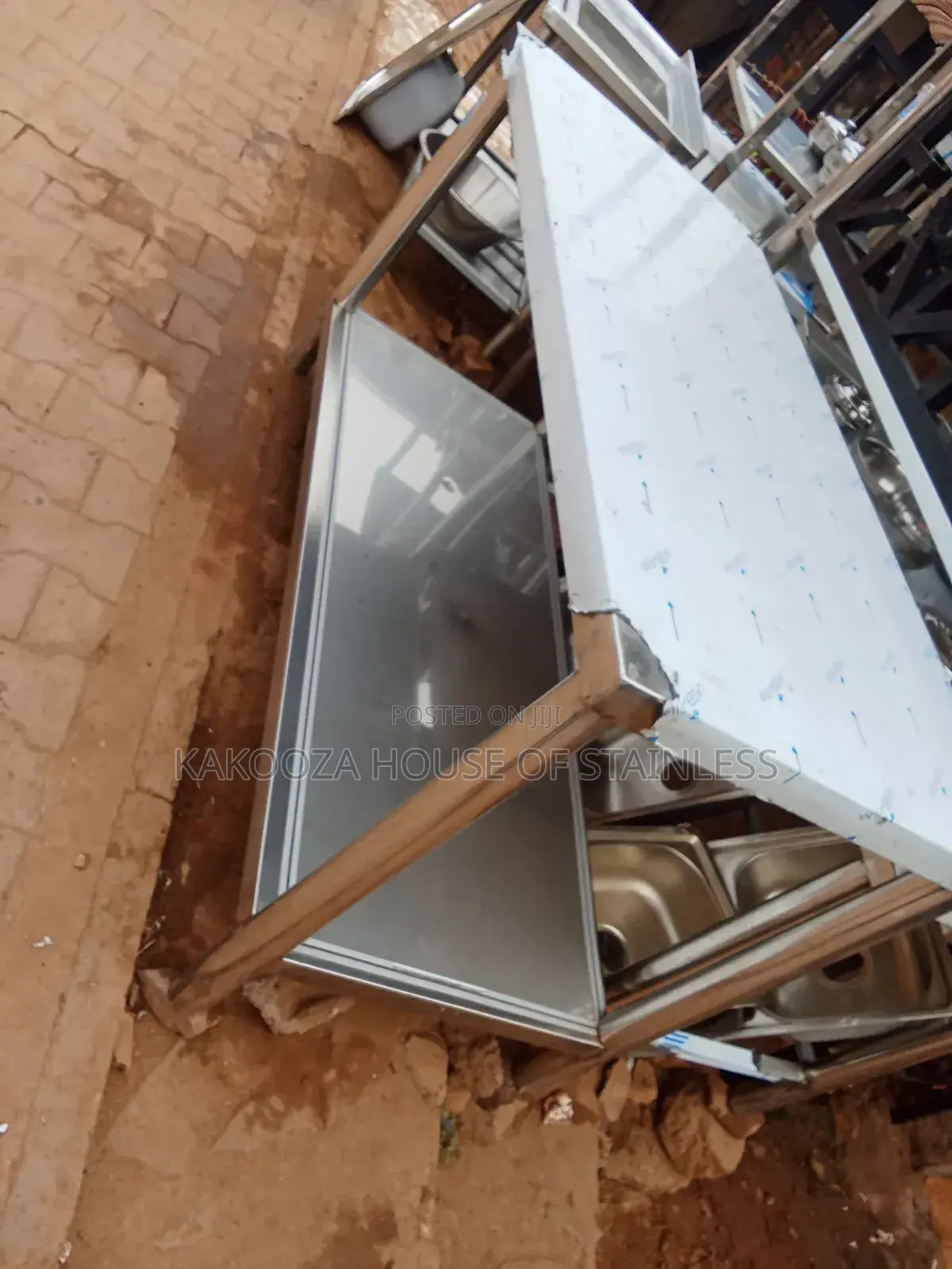 Five Fit Working Table Stainless Steel