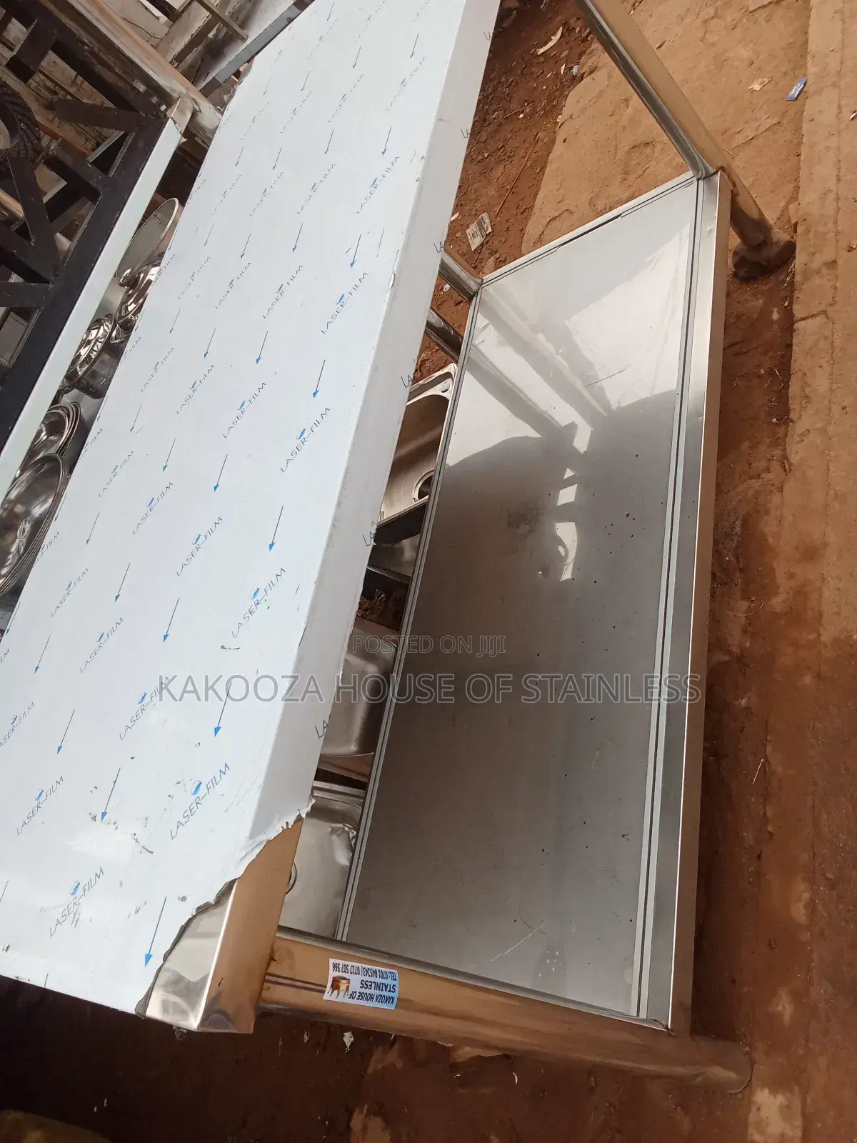Five Fit Working Table Stainless Steel