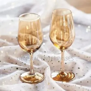 Glasses Are Gold Lead-Free Juice and Wine Glasses