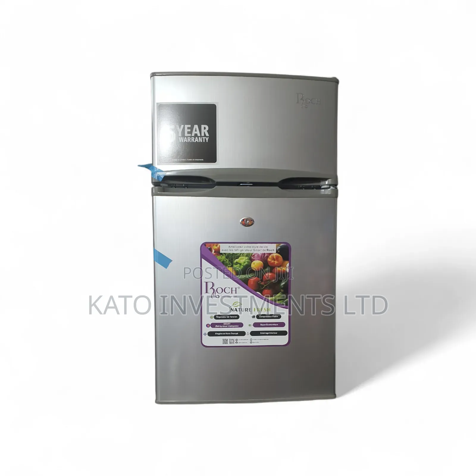 Roch 120litrs Double Door Fridge