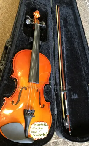 Violin 4/4 New Wooden With a Rosin and Shoulder Rest