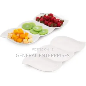 Ceramic Appetizer Serving Platter Tray.