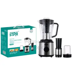 Winning Star Blender Juicer Food Processor 1.5litres -Black