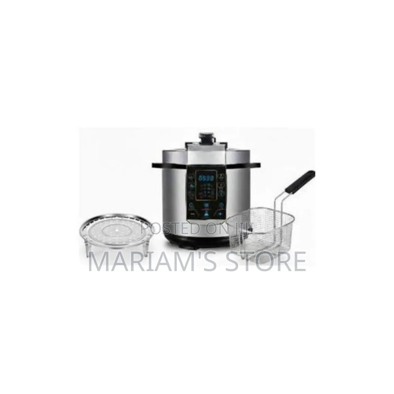 Hoffman's 6 Liter Digital Electric Pressure Cooker and Deep Fryer