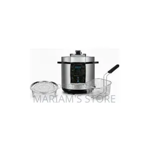 Hoffman's 6 Liter Digital Electric Pressure Cooker and Deep Fryer