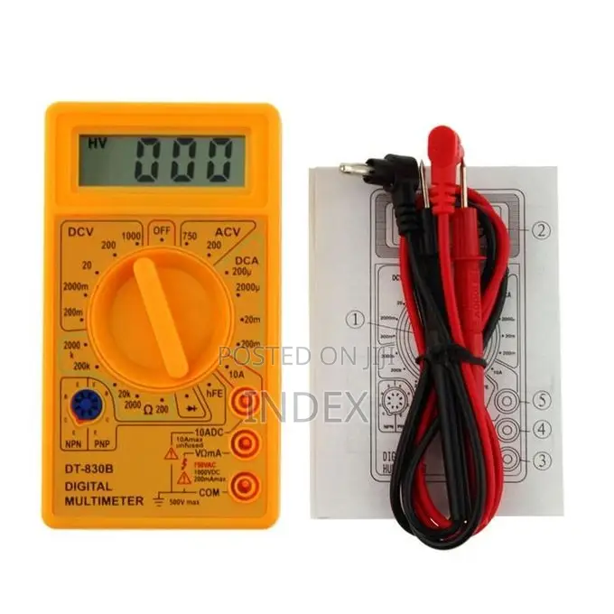 Digital Multimeter Lcd Display