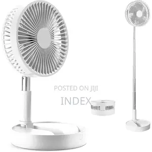 Rechargeable Foldaway Fan 3 Speeds,Fan With 180 ° Adjustment